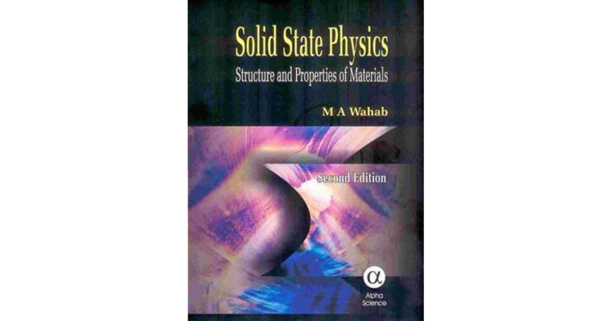 Solid State Physics By Ma Wahab Pdf Download